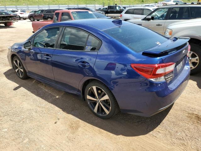 4S3GKAK66H3615551 - 2017 SUBARU IMPREZA SPORT BLUE photo 2