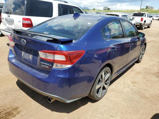 4S3GKAK66H3615551 - 2017 SUBARU IMPREZA SPORT BLUE photo 3