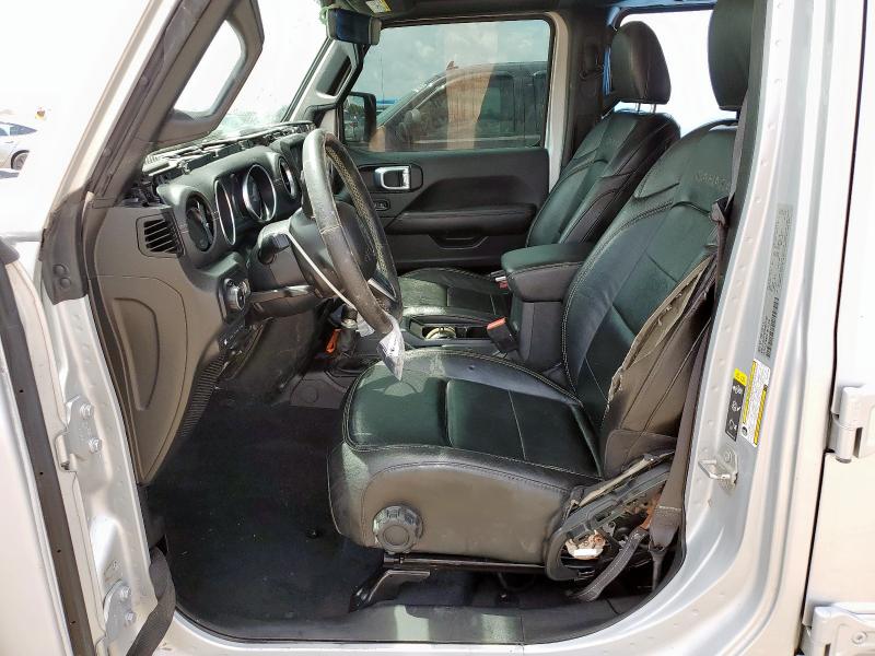 1C4JJXP67NW213763 - 2022 JEEP WRANGLER U SAHARA 4XE SILVER photo 7