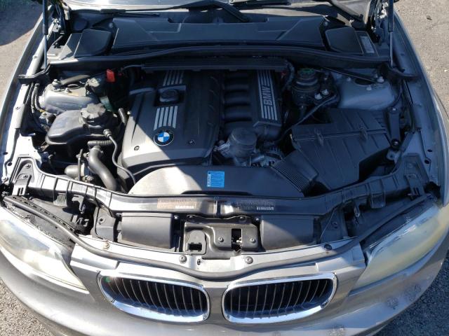 WBAUP93549VF48446 - 2009 BMW 128 I GRAY photo 11