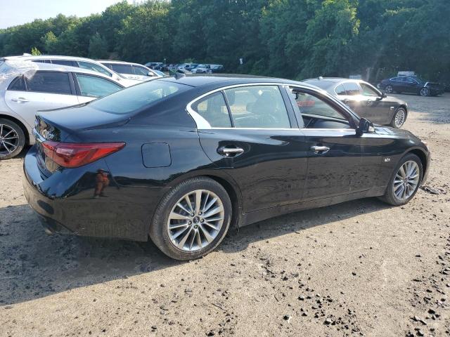 JN1EV7AR9JM432807 - 2018 INFINITI Q50 LUXE BLACK photo 3