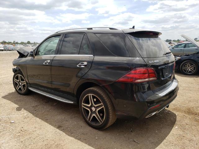 4JGDA5GBXGA636167 - 2016 MERCEDES-BENZ GLE 400 4MATIC BLACK photo 2