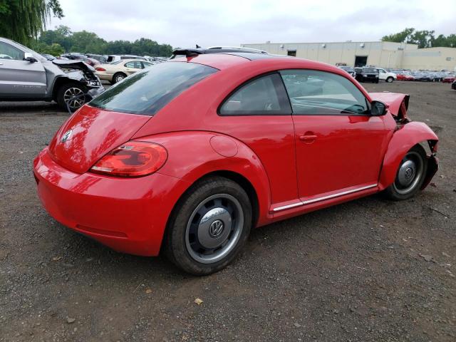 3VWJP7AT0CM634389 - 2012 VOLKSWAGEN BEETLE RED photo 3