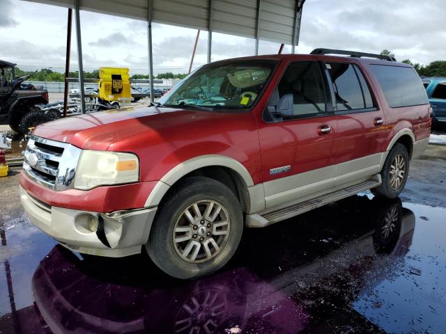 1FMFK17527LA09007 - 2007 FORD EXPEDITION EL EDDIE BAUER RED photo 1