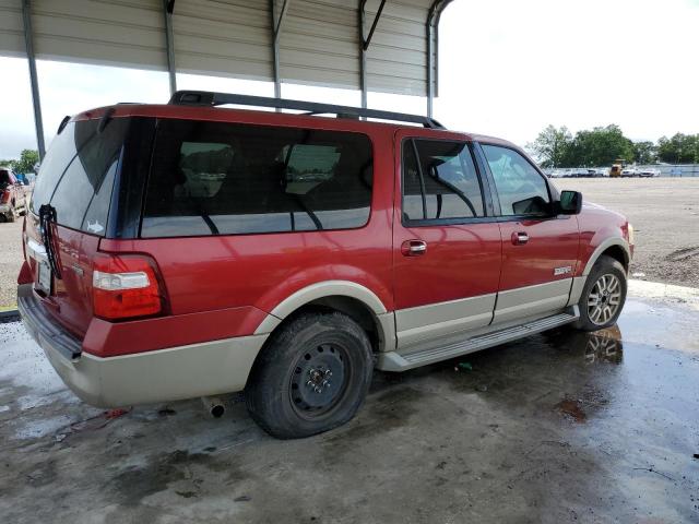 1FMFK17527LA09007 - 2007 FORD EXPEDITION EL EDDIE BAUER RED photo 3