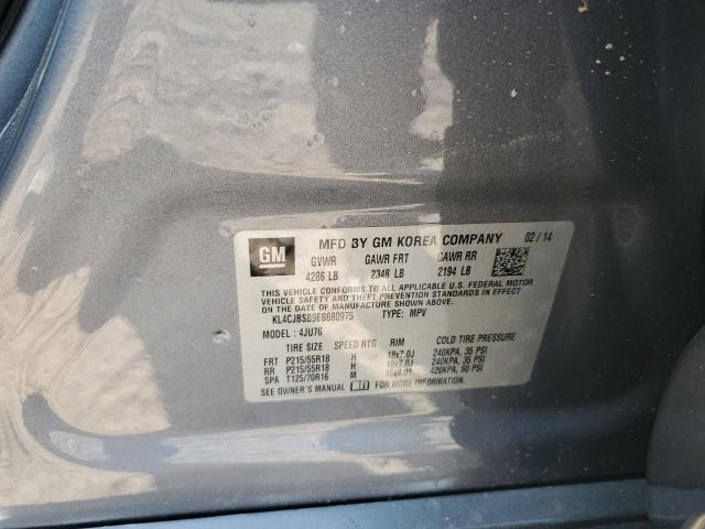 KL4CJBSB9EB680975 - 2014 BUICK ENCORE CONVENIENCE 灰色 照片 12