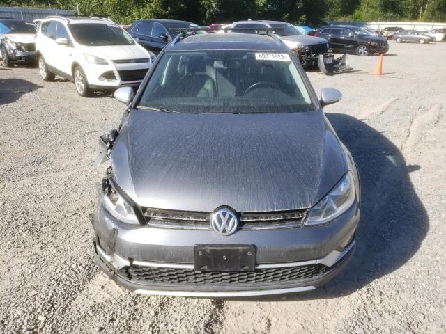 3VWH17AU8HM521550 - 2017 VOLKSWAGEN GOLF ALLTR S GRAY photo 5