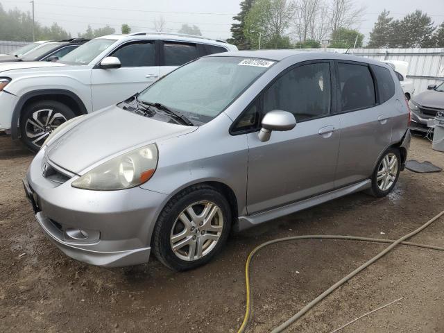 JHMGD37647S814390 - 2007 HONDA FIT S 银色 照片 1