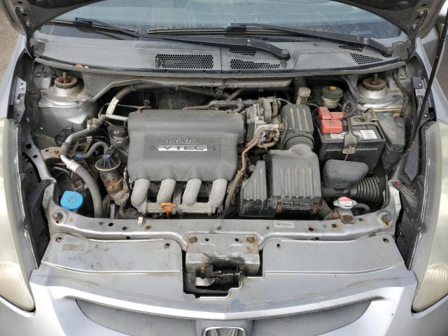 JHMGD37647S814390 - 2007 HONDA FIT S 银色 照片 11