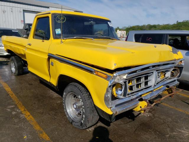 F15JUB5479 - 1976 FORD F-150 YELLOW photo 1