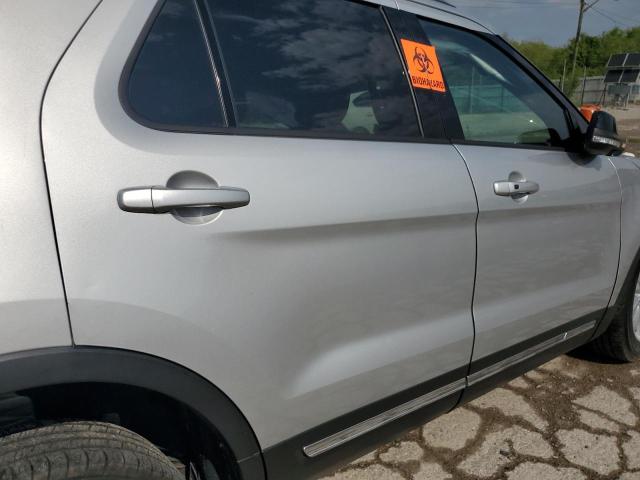 1FM5K8D81JGC15101 - 2018 FORD EXPLORER XLT Gümüş fotoğraf 10