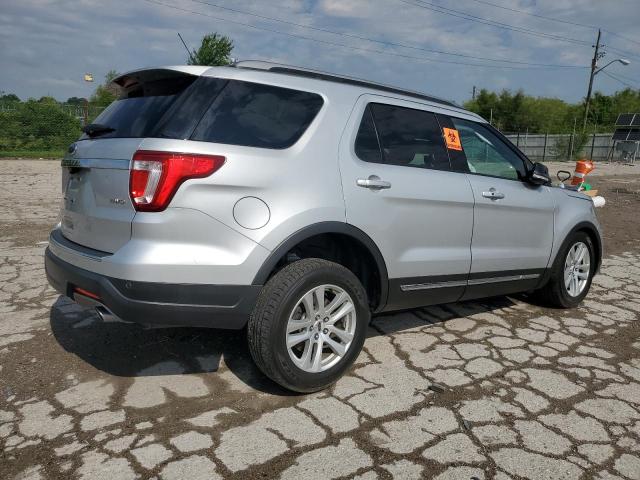 1FM5K8D81JGC15101 - 2018 FORD EXPLORER XLT Gümüş fotoğraf 3