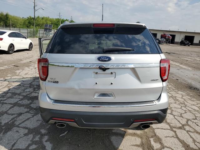 1FM5K8D81JGC15101 - 2018 FORD EXPLORER XLT Gümüş fotoğraf 6