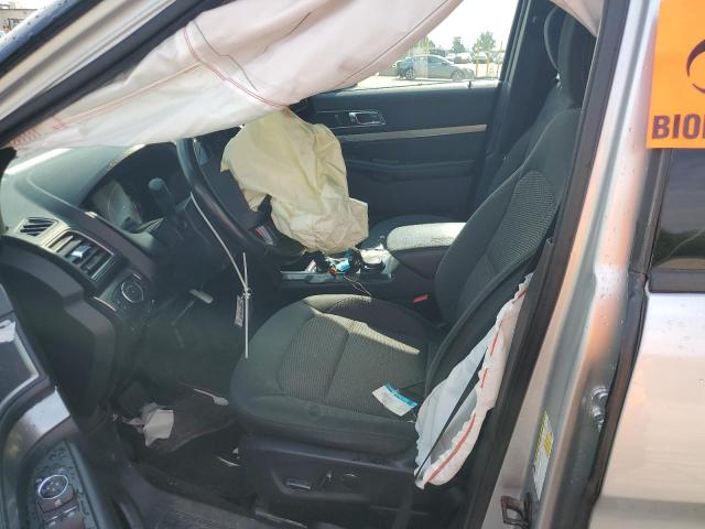 1FM5K8D81JGC15101 - 2018 FORD EXPLORER XLT Gümüş fotoğraf 7