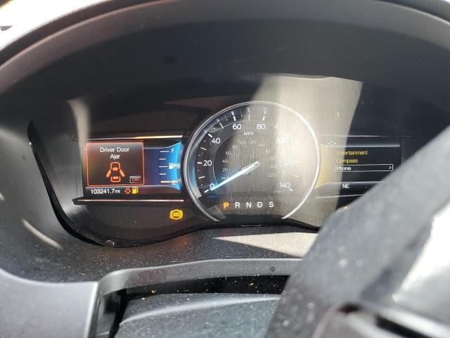 1FM5K8D81JGC15101 - 2018 FORD EXPLORER XLT Gümüş fotoğraf 9