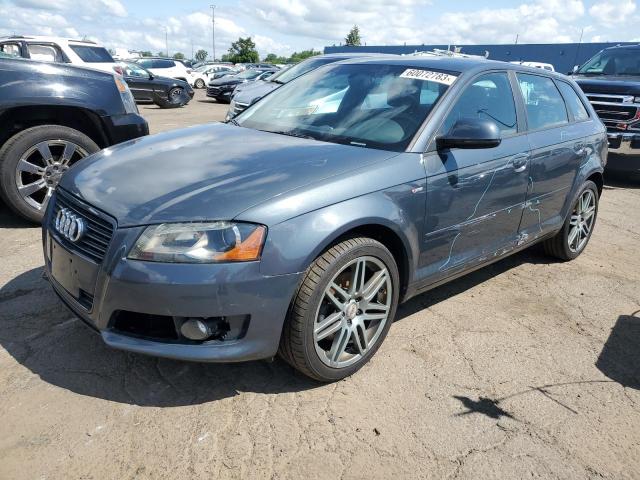 WAUKF78P49A008365 - 2009 AUDI A3 2.0T QUATTRO GRAY photo 1