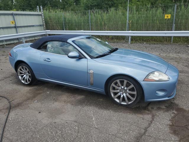 SAJWA44B875B09236 - 2007 JAGUAR XK BLUE photo 4