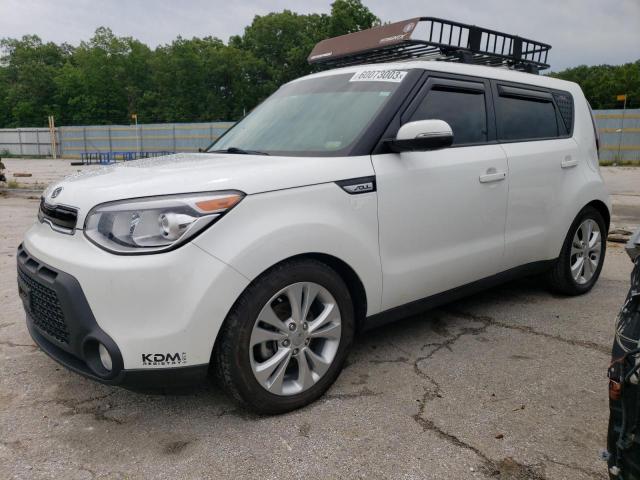 KNDJP3A5XE7055467 - 2014 KIA SOUL + WHITE photo 1