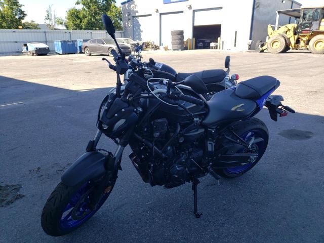 JYARM32Y7NA001322 - 2022 YAMAHA MT07 C BLUE photo 2