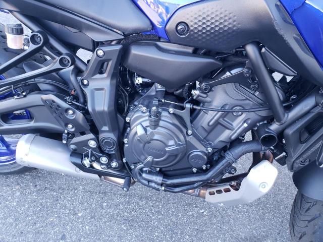 JYARM32Y7NA001322 - 2022 YAMAHA MT07 C BLUE photo 7