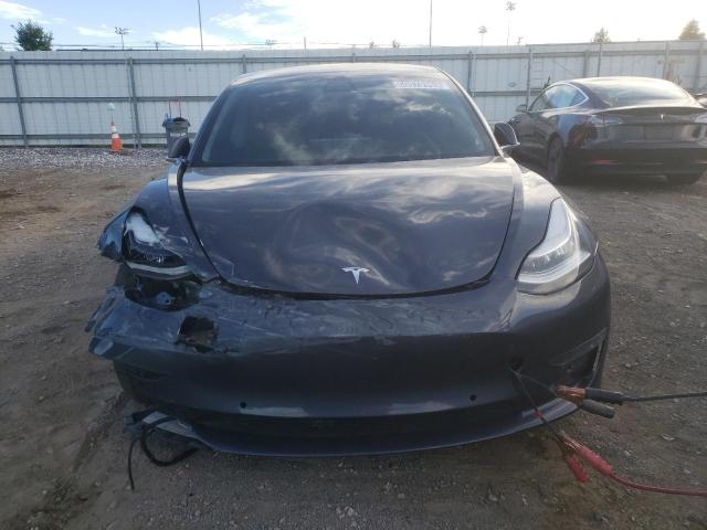 5YJ3E1EA1KF311169 - 2019 TESLA MODEL 3 GRAY photo 5