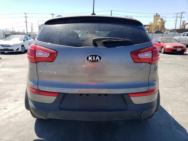 KNDPB3A26D7508920 - 2013 KIA SPORTAGE BASE SILVER photo 6