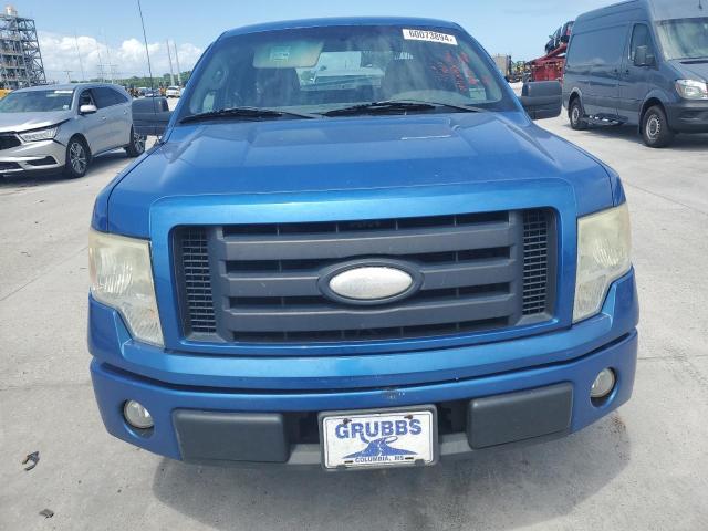 1FTRX12W49KB24557 - 2009 FORD F150 SUPER CAB BLUE photo 5