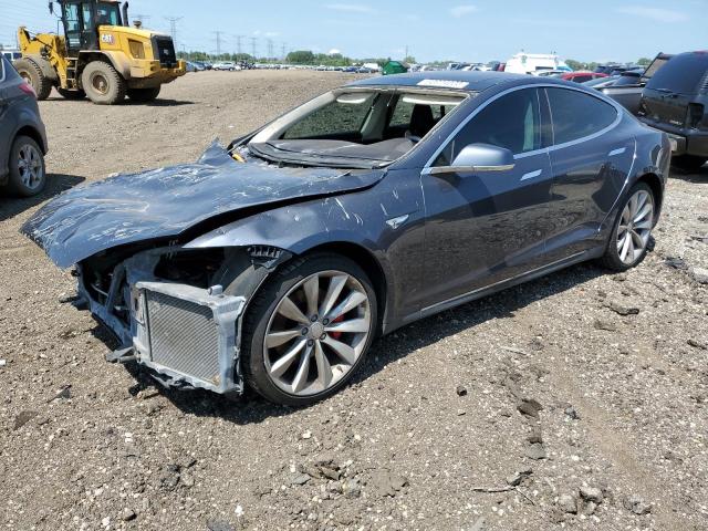 5YJSA1H1XEFP51995 - 2014 TESLA MODEL S Boz foto 1