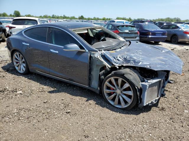 5YJSA1H1XEFP51995 - 2014 TESLA MODEL S Boz foto 4