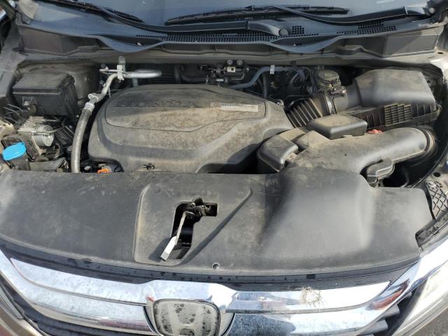 5FNRL6H82JB008020 - 2018 HONDA ODYSSEY TOURING GRAY photo 11
