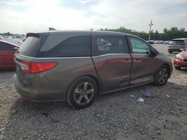 5FNRL6H82JB008020 - 2018 HONDA ODYSSEY TOURING GRAY photo 3