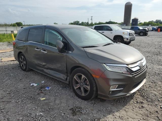 5FNRL6H82JB008020 - 2018 HONDA ODYSSEY TOURING GRAY photo 4