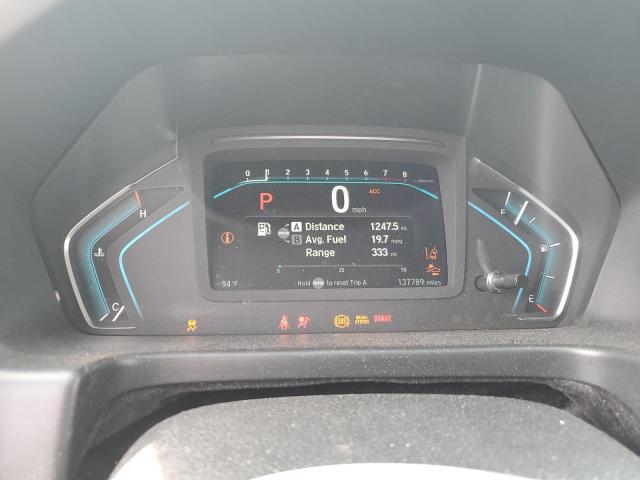 5FNRL6H82JB008020 - 2018 HONDA ODYSSEY TOURING GRAY photo 9