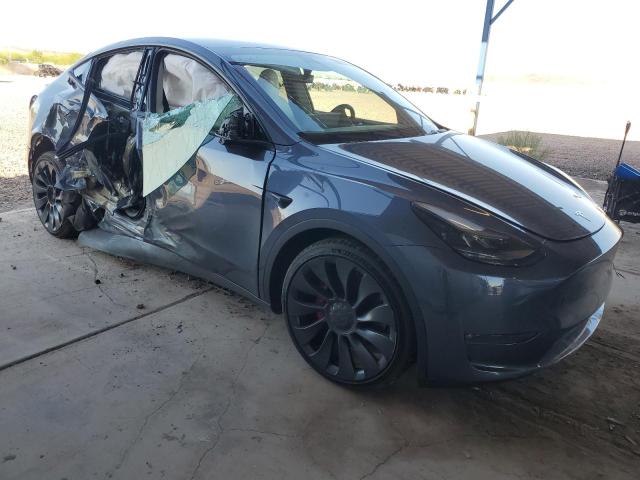7SAYGDEF6NF398880 - 2022 TESLA MODEL Y GRAY photo 4