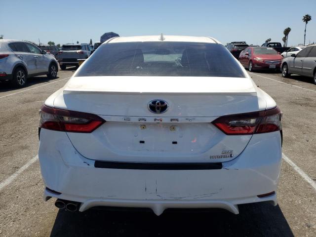 4T1S31AK8RU062902 - 2024 TOYOTA CAMRY SE NIGHT SHADE WHITE photo 6