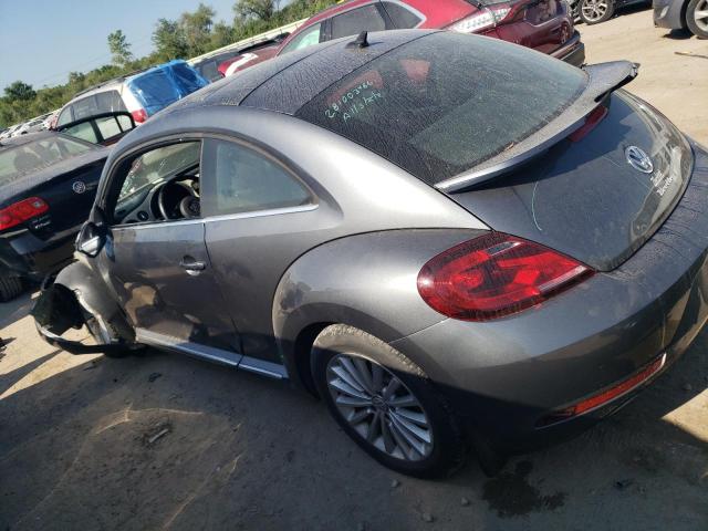 3VWFD7AT4KM703095 - 2019 VOLKSWAGEN BEETLE S CHARCOAL photo 2