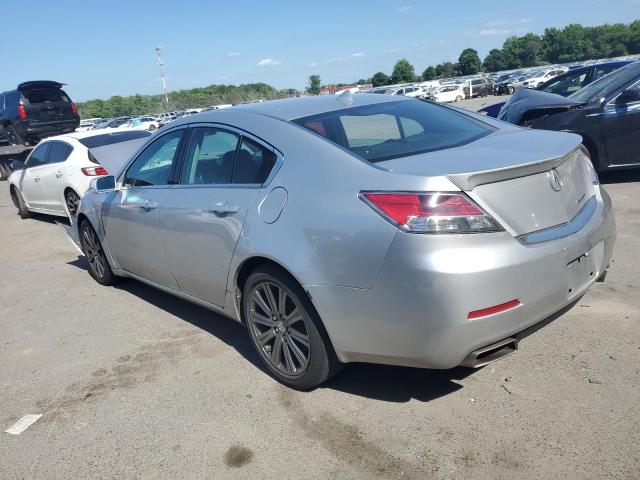 19UUA8F31DA018054 - 2013 ACURA TL SE SILVER photo 2