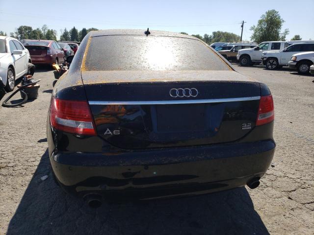 WAUDH74F68N103890 - 2008 AUDI A6 3.2 QUATTRO BLACK photo 6