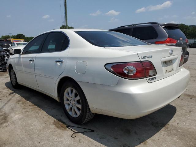 JTHBA30G940012821 - 2004 LEXUS ES 330 WHITE photo 2