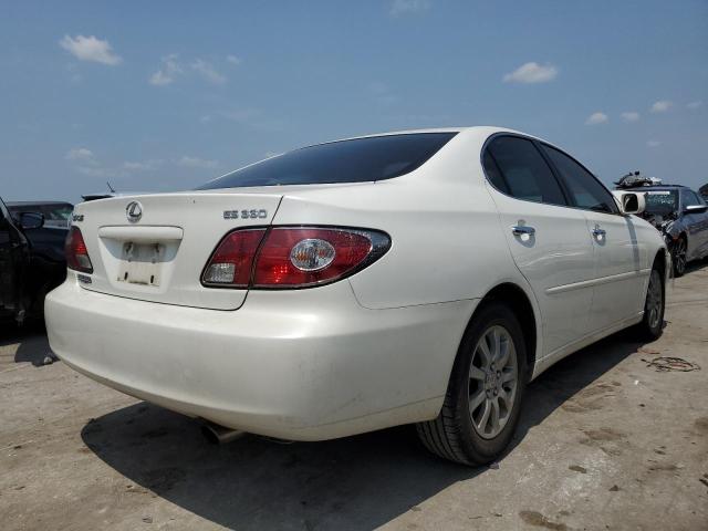 JTHBA30G940012821 - 2004 LEXUS ES 330 WHITE photo 3