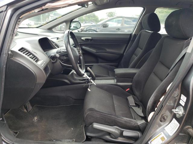 2HGFA166X9H351422 - 2009 HONDA CIVIC LX-S رمادي صورة 7