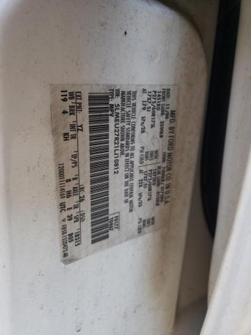 5LMEU27R21LJ10812 - 2001 LINCOLN NAVIGATOR თეთრი ფოტო 10