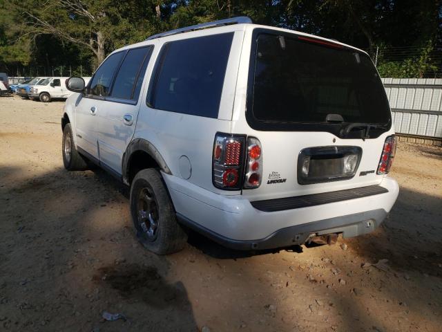 5LMEU27R21LJ10812 - 2001 LINCOLN NAVIGATOR თეთრი ფოტო 3