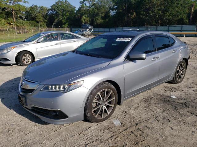 19UUB3F7XFA009634 - 2015 ACURA TLX ADVANCE SILVER photo 1