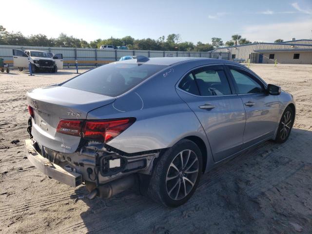 19UUB3F7XFA009634 - 2015 ACURA TLX ADVANCE SILVER photo 3