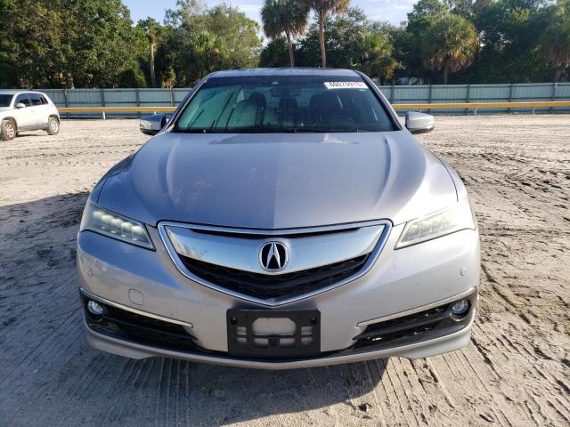 19UUB3F7XFA009634 - 2015 ACURA TLX ADVANCE SILVER photo 5