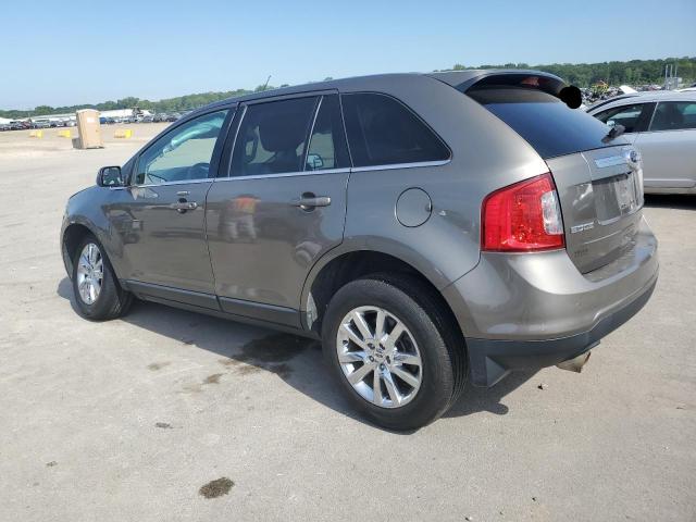 2FMDK4KC6DBA68913 - 2013 FORD EDGE LIMITED GRAY photo 2