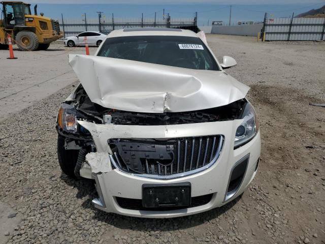 2G4GV5GVXC9194685 - 2012 BUICK REGAL GS Кремовый фото 5