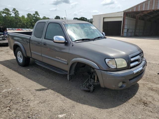 5TBRT34144S452645 - 2004 TOYOTA TUNDRA ACCESS CAB SR5 GRAY photo 4