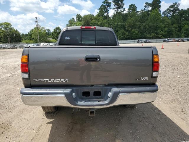 5TBRT34144S452645 - 2004 TOYOTA TUNDRA ACCESS CAB SR5 GRAY photo 6